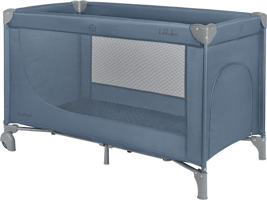 Kikka Boo So Gifted Plus Playpen 2 Levels With Changing Table & Mattress Blue 65x125cm