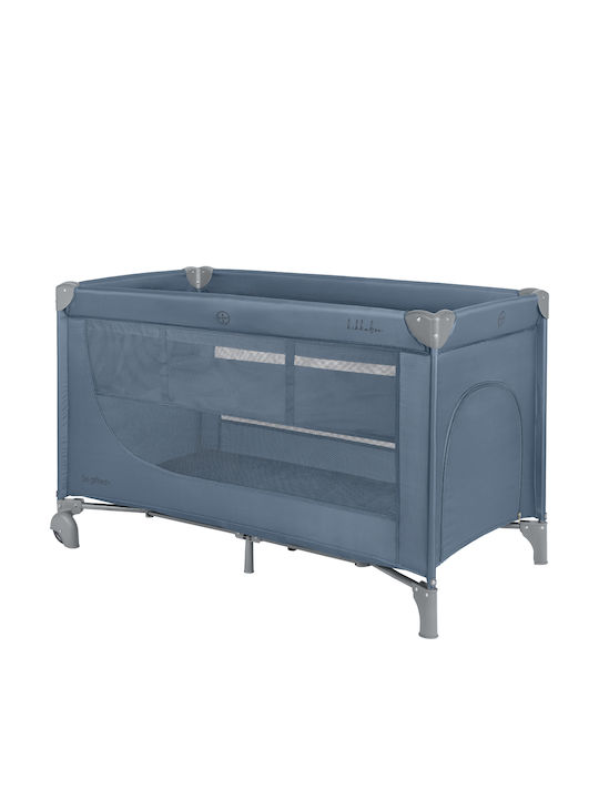Kikka Boo So Gifted Plus Playpen 2 Levels With Changing Table & Mattress Blue 65x125cm