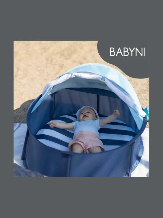 Babymoov Παρκοκρέβατο με Στρώμα Μπλε