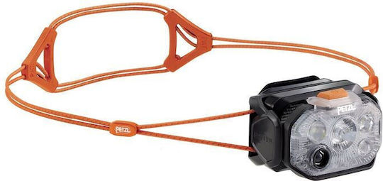 Petzl Επαναφορτιζόμενος Φακός Κεφαλής LED IPX4 με Μέγιστη Φωτεινότητα 1200lm Swift Rl