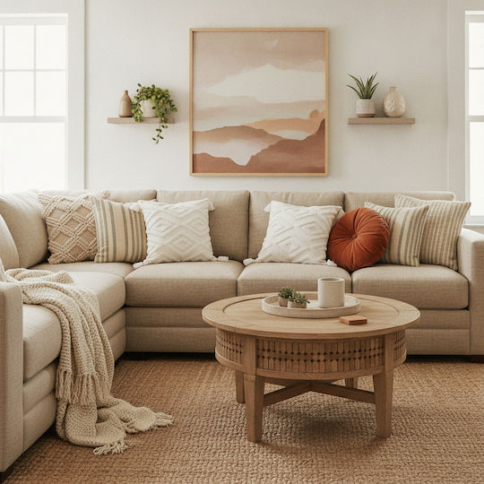 Zenia Decorative Sofa Pillow Off-White 50*30cm Cover