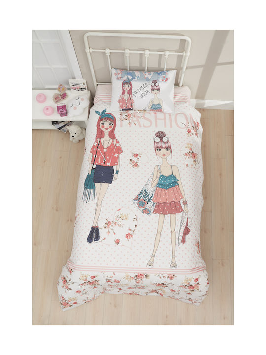 Viopros Kinderbettlaken Set Einzeln Mehrfarbig 160x260cm