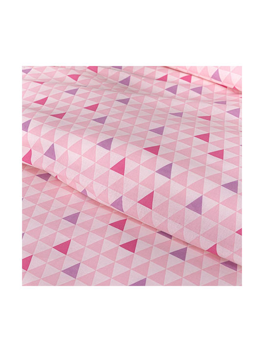 Guy Laroche Σετ Σεντόνια Μονά με Λάστιχο Βαμβακερά Two 2 Twenty Fuchsia 100x200cm 3τμχ