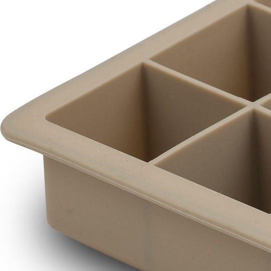 Nava Misty Ice Tray Cube Silicone 15 Slots Beige 10-111-050