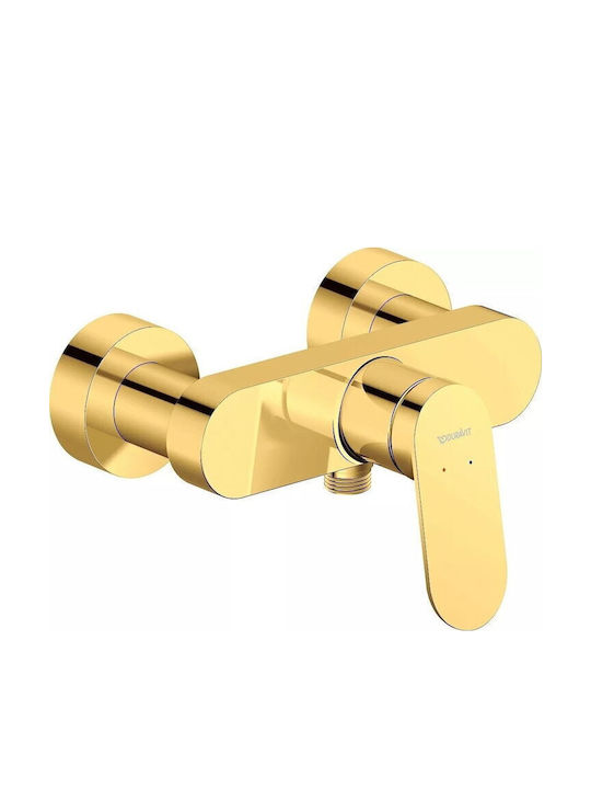 Duravit Αναμεικτική Μπαταρία Μπανιέρας Χρυσή