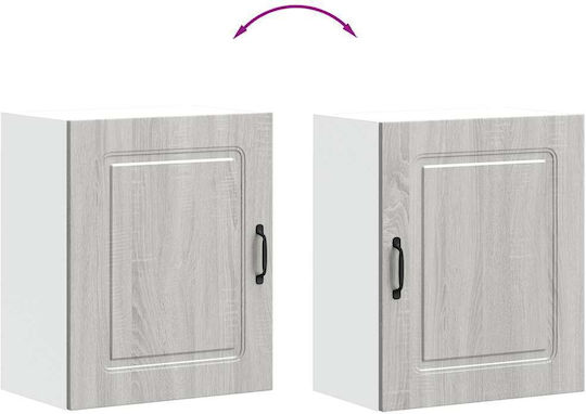Dulap Suspendat Gri 50x31x60 cm