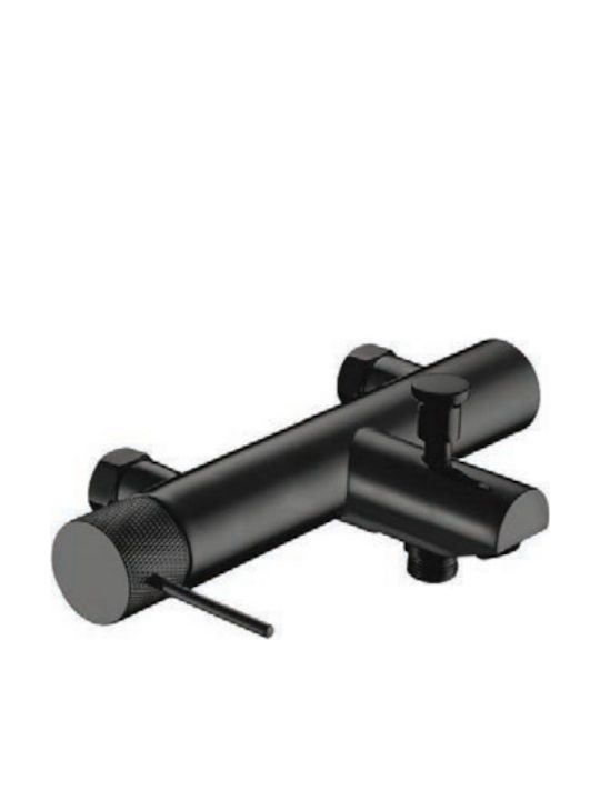 Tema Mischung Bade- / Duscharmatur Badewanne Komplettes Set Schwarz
