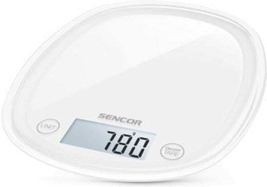 Sencor SKS 3 Ψηφιακή Ζυγαριά Κουζίνας έως 5kg White
