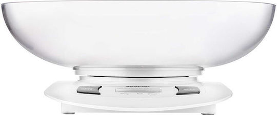 Sencor Digital Kitchen Scale with Bucket up to 5kg White