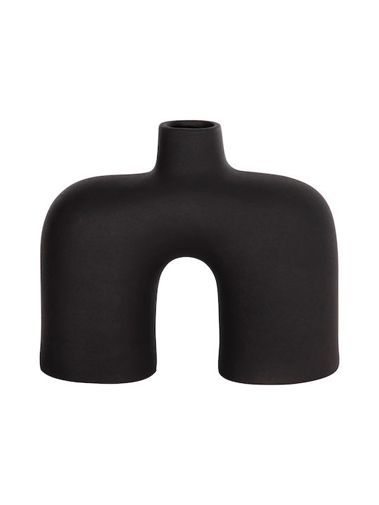 Decor Ceramic pentru Masă Fb94600.02 Negru Mat 27x9x23cm