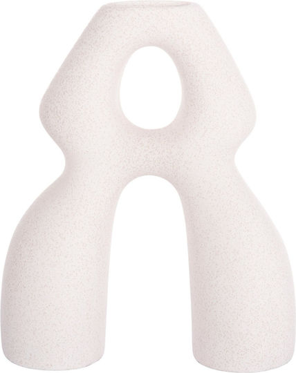 Ceramic Tabletop Decorative Item Fb94598.01 Off-White Crystal 26x9.5x29.5cm