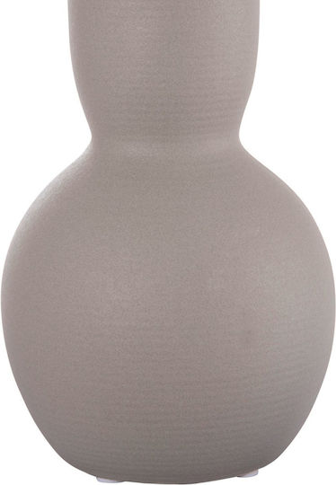 Keramik Tischdekoration Fb94616.02 Grau Matt Φ11x26cm