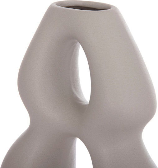 Keramik Tischdekoration Fb94598.03 Grau Matt 26x9,5x29,5cm