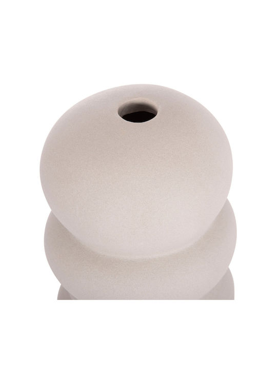 Articol decorativ din ceramică pentru masă Fb94630.03 gri mat Φ13x31cm