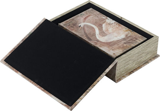 Artekko Book Bunte Tischdekoration Bücher Mdf Aufbewahrungsraum 17.8x7.6x26.7 Cm 12.7x5.1x21.6 Cm 2 Stück