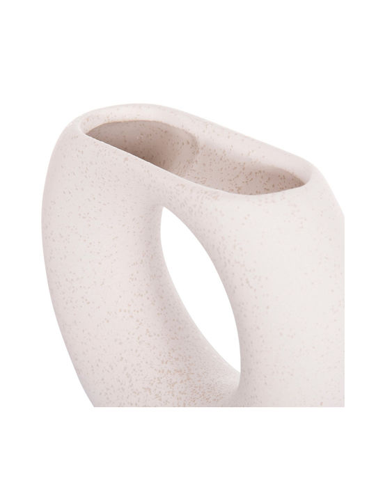 Ceramic Tabletop Decorative Fb94646.01 Off-White Crystal 18x6 5x14cm