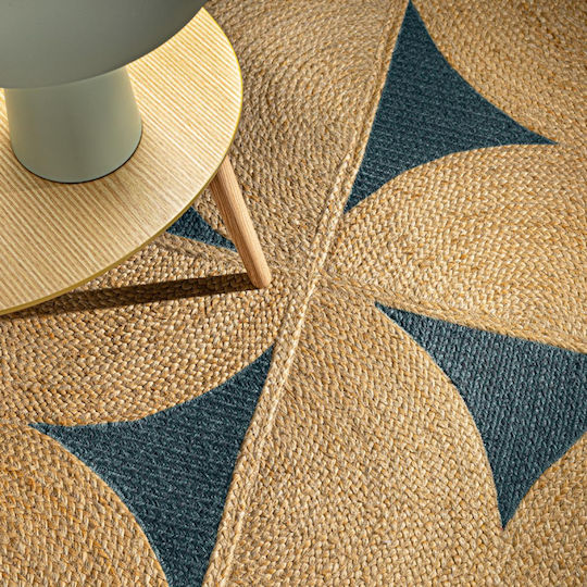 Guy Laroche Mirage Runner Rug Summer Jute Marine 70x200cm