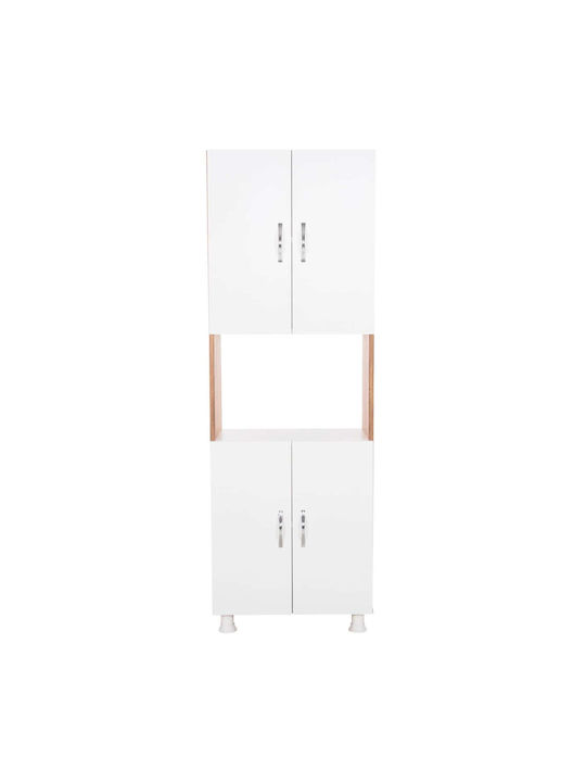 Dulap de podea Natural White 55.5x32x165buc