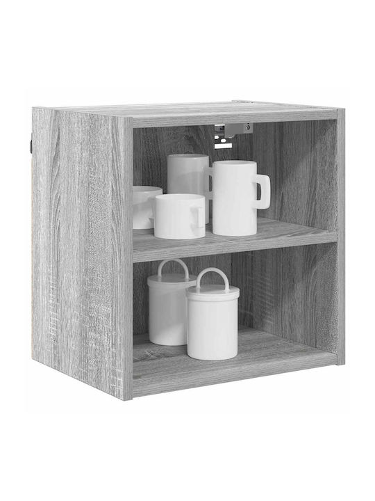 Wall Kitchen Cabinet with Grey Countertop 40x29.5x40cm