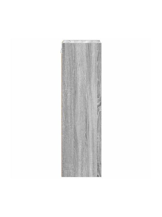 Wall Kitchen Cabinet with Grey Countertop 30x29.5x100cm