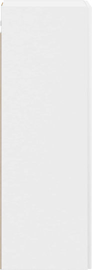 Set of Wall and Floor Kitchen Cabinets White 33x34.5x60cm
