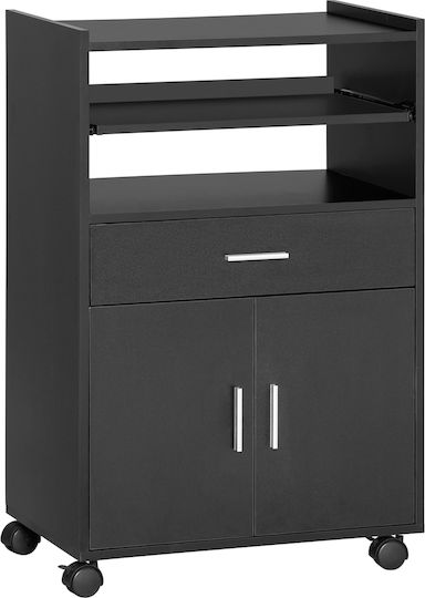 Επιδαπέδιο Ντουλάπι Μαύρος 59x92x40εκ.