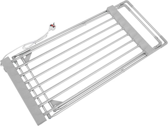 Muhler Klappbar Elektrisch Wäscheständer Boden 120W mit einer Länge von 6m Muhler Klappbar Elektrisch Wäscheständer Boden 120W mit einer Länge von 6m