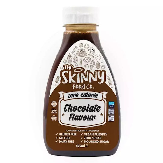 The Skinny Food Co Σιρόπι Ζαχαροπλαστικής Skinny Syrup με Γεύση Σοκολάτα Χωρίς Προσθήκη Ζάχαρης 425ml