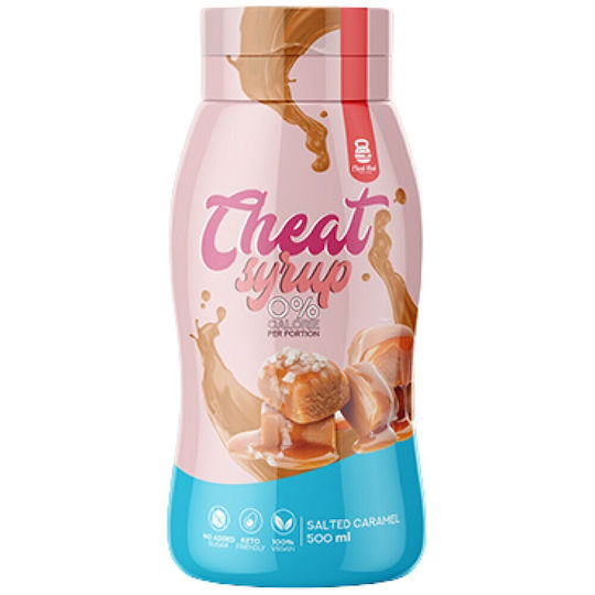Cheat Meal Nutrition Σιρόπι Ζαχαροπλαστικής με Γεύση Salted Caramel Χωρίς Προσθήκη Ζάχαρης 500ml