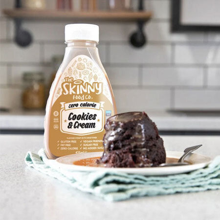 The Skinny Food Co Σιρόπι Ζαχαροπλαστικής Skinny Syrup με Γεύση Cookies & Cream Χωρίς Προσθήκη Ζάχαρης 425ml