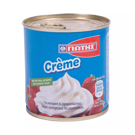 Γιώτης Κρέμα Σαντιγί με Γεύση Βανίλια 250gr