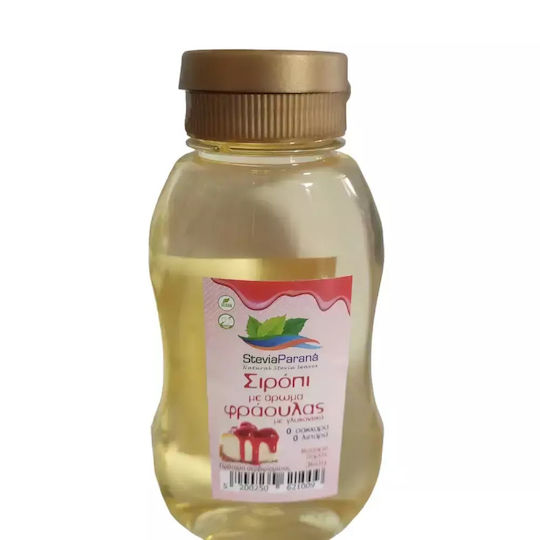 SteviaParana Syrup with Strawberry Flavour Sugar Free 360gr