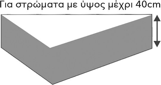 Beauty Home Αδιάβροχο Προστατευτικό Στρώματος Art 4400 Λευκό 145x200+40 Beauty Home Beauty Home Αδιάβροχο Προστατευτικό Στρώματος Art 4400 Λευκό 145x200+40 Beauty Home