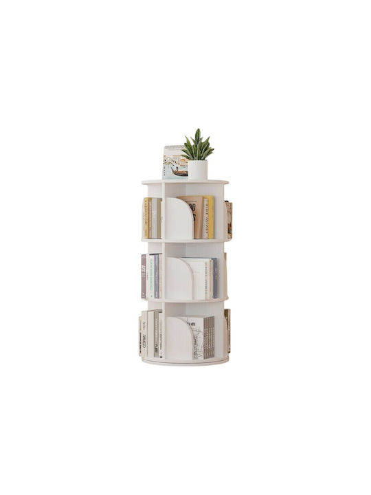 Bibliotecă Albă 40x40x101cm