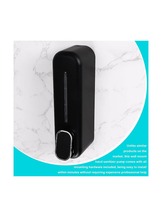 Dimitracas Montat pe perete Dispenser Plastic Negru 350ml