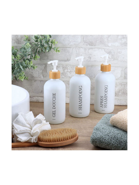 Atmosphera Dispenser Γυάλινο Λευκό 500ml