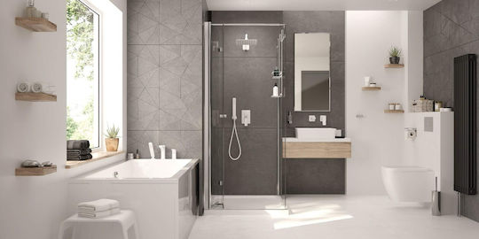 Deante Dispenser Metallic Silver