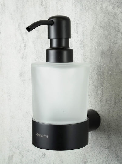 Deante Dispenser Glass Black