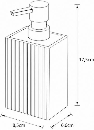 Koopman Dispenser από Bamboo Μπεζ 280ml