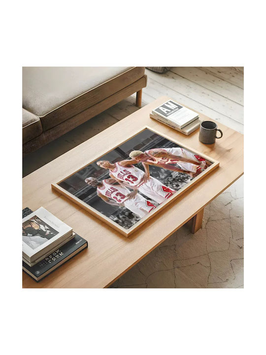 Poster NBA Jordan Pippen Rodman Snk215 40cm X 50cm