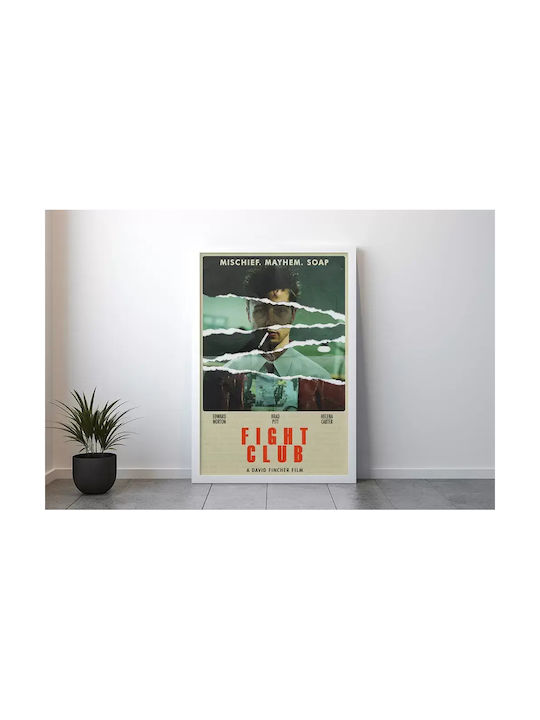 Poster Fight Club Mischief.mayhem.soap Mv013 40cm X 50cm