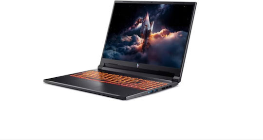 Acer Nitro V 16 AI ANV16-I31 -580K 16" IPS FHD+ 165Hz (Core 5-210H/16GB/512GB SSD + 16GB /GeForce RTX 5060/No OS) Obsidian Black (US Keyboard)