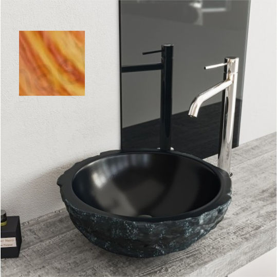Sanitec Pine Επικαθήμενος Νιπτήρας Πορσελάνης 47x38x12.5cm Sanitec Pine Επικαθήμενος Νιπτήρας Πορσελάνης 47x38x12.5cm