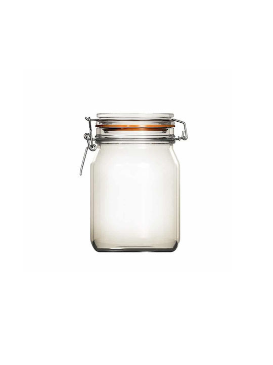 Uniglass Econ Vaza Uz General cu capac ermetic Sticlă Transparent 1500ml