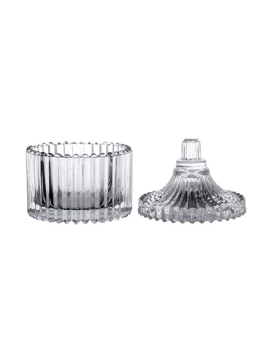 Koopman Koopman Allgemeine Verwendung Glas Transparentes Vasen mit Deckel 80ml 1 Stück
