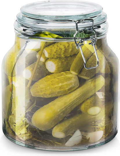 Orion General Use Glass Jar with Lid Transparent 2400ml