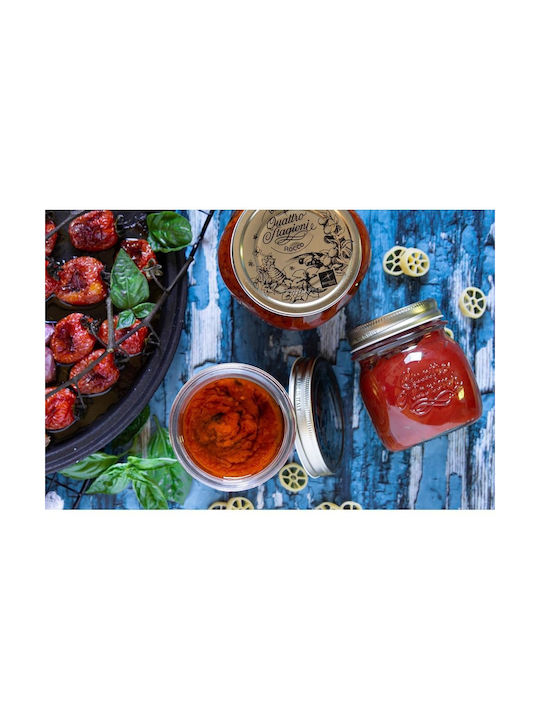 Bormioli Rocco General Use Glass Jar with Lid Transparent 9.1x13.6cm 1 Pieces