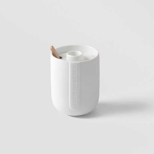 Raeder Coffee Tea Jar with Lid Made of Porcelain 11x11x13cm