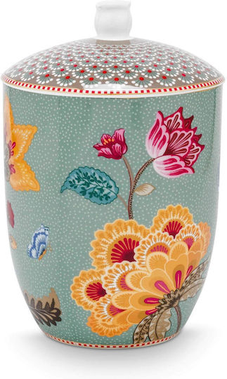 PiP Studio Blooming Tales Fantasy Βάζο για Καφέ / Τσάι με Καπάκι Μπλε PiP Studio Blooming Tales Fantasy Βάζο για Καφέ / Τσάι με Καπάκι Μπλε