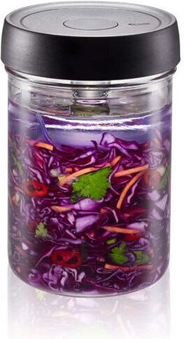 Gefu Gefu Allgemeine Verwendung Glas mit Deckel Transparent 1000ml
